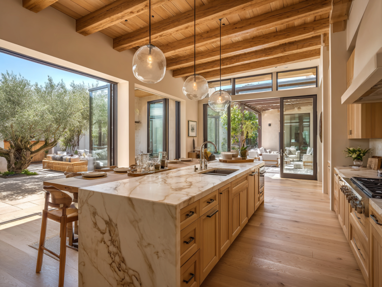 The Simple Reason Designers Love the Unfinished Kitchen Cabinet Look